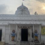 An exterior view of the temple dedicated to Lord Vishnu which is visited in large numbers.