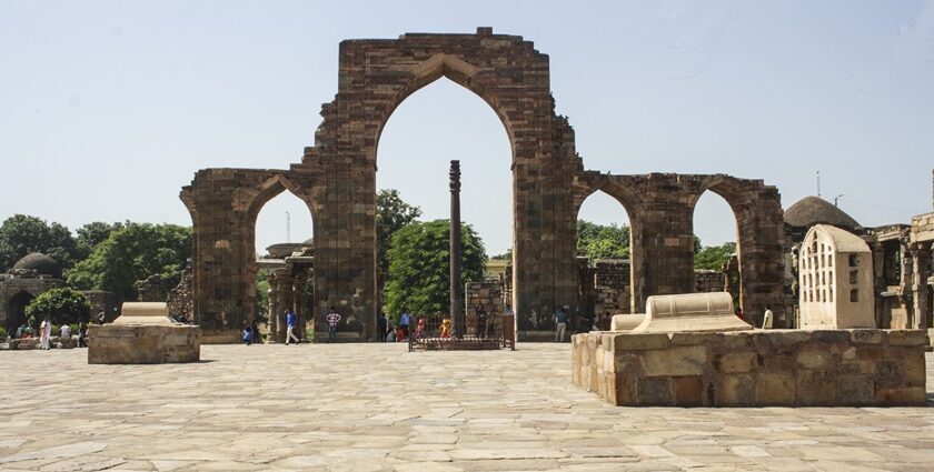 A historical structure that has stood the test of time in Delhi for many centuries.