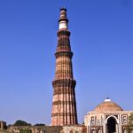 A scenic view of the popular monument of Delhi that has historical significance.