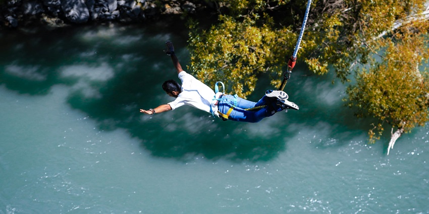 Take the plunge in Pokhara where you must keep a tab on the weather conditions and height