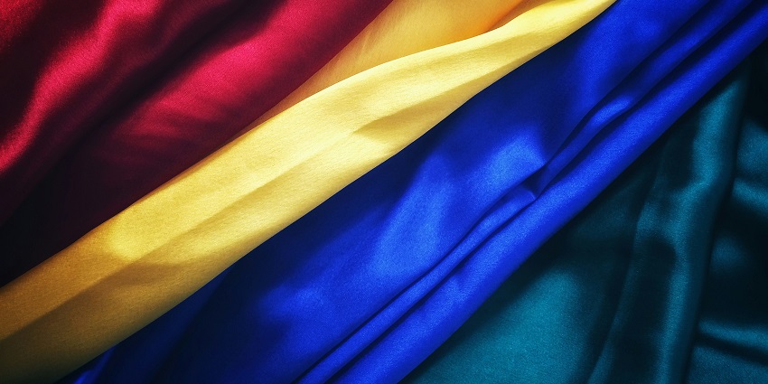Shop for vibrant clothing at the Falguni And Shane Peacock, a famous spot in Delhi.