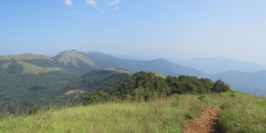 Enchanting hiking trails of this hill station overlooking the forested mountains far ahead