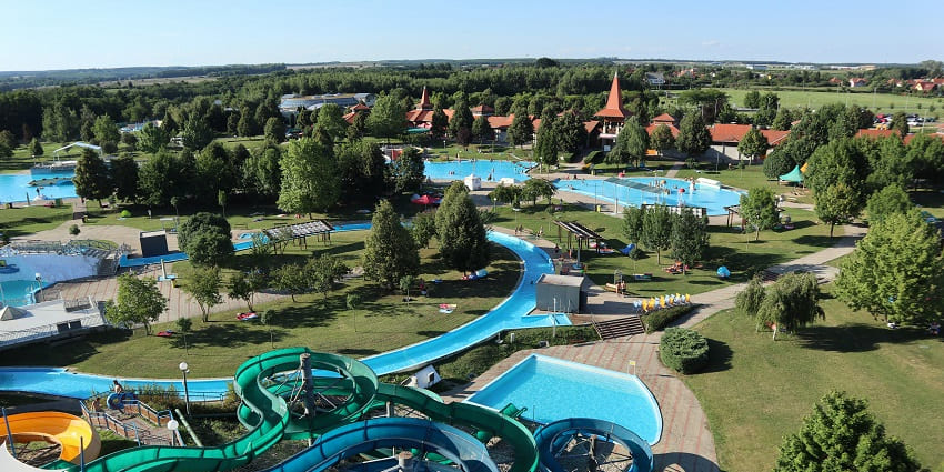 A quaint view of the Fun Park Water Resort, one of the best water parks in Patna.