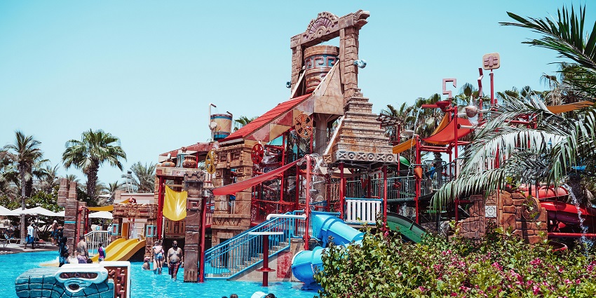 Funfair Water Park is a popular water park in Jaipur that offers a thrilling adventure