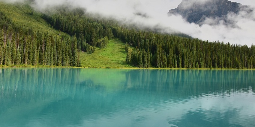 The tranquil waters of Gajner Lake, one of the best places near Gajner Wildlife Sanctuary.