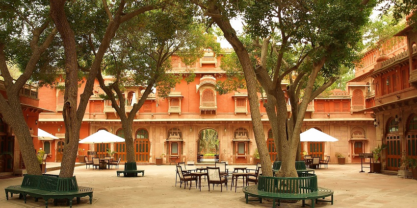 Gajner Palace is among the popular Bikaner forts, offering royal architecture along a lake.
