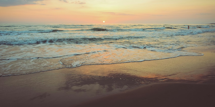 A glimpse of the scenic Galgibaga Beach, one of the top hidden beaches in South Goa.