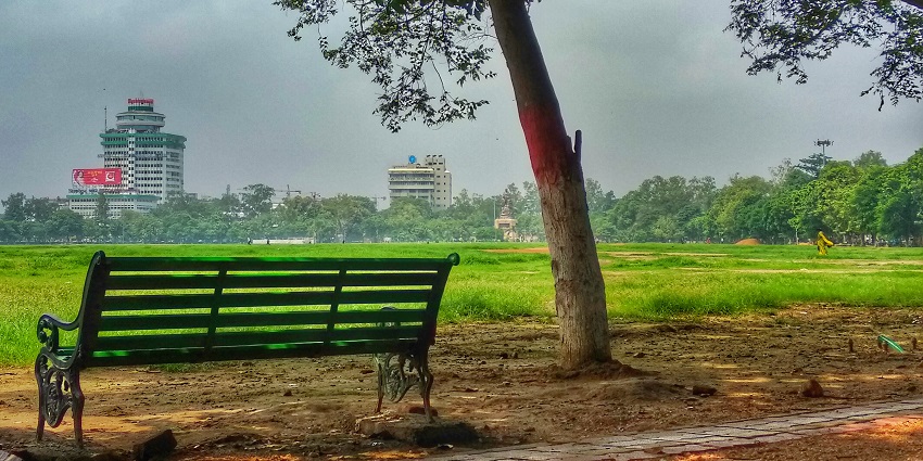 Gandhi Maidan is a landmark attraction to explore near Crazy World Water Park.