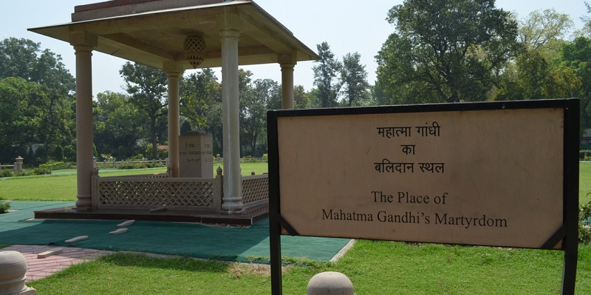 Snapshot of the Gandhi Smriti which is home to the Mahatma Gandhi memoir in Delhi