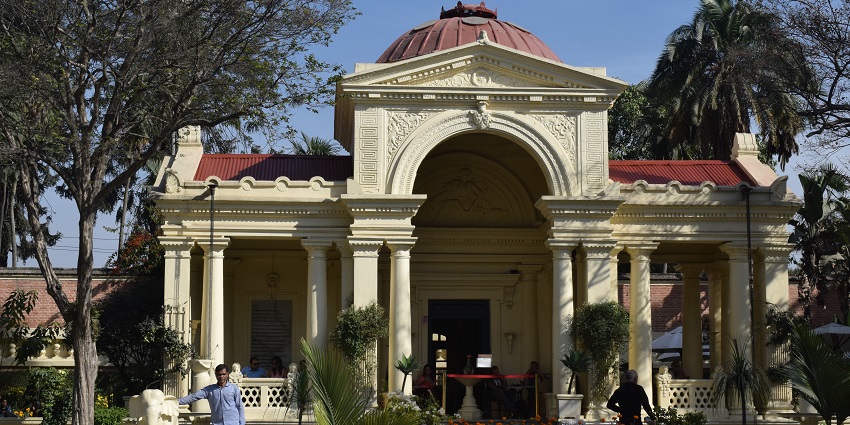 Garden of Dreams, a place to visit near Pashupatinath Temple, with lush greenery.