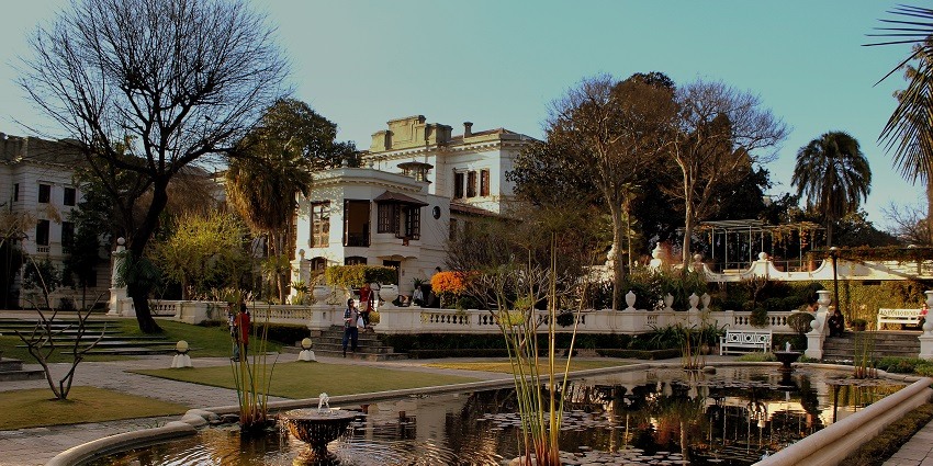 A scenic view of the Garden of Dreams, a tourist place near the Langtang National Park