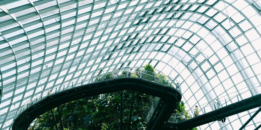 Glass Museum Penang is one of the stunning art museums of Penang with glass reflections.