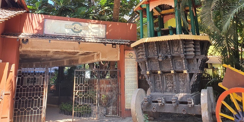 View of Goa Chitra Museum showcasing traditional Goan artefacts and cultural heritage
