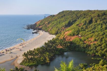 A view of Arambol Beach located in Goa which is one of the beautiful must-visit spots.