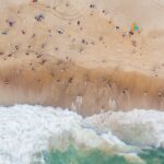 An image of Calangute Beach and people having a great time with their families.