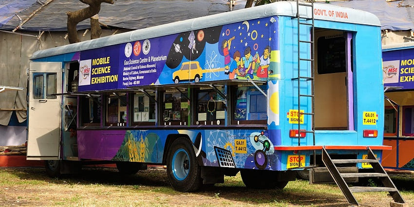 Goa Science Centre and Planetarium is an interesting attraction for science lovers.