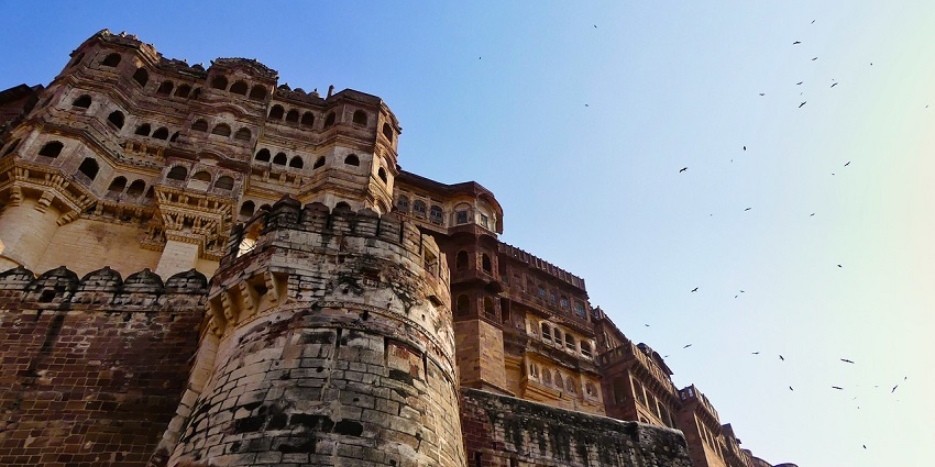 Goenka Double Haveli is a tourist attraction in Mandawa, an example of regal architecture.
