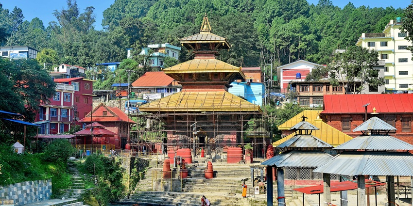 Gokarneshwor Temple is styled in pagoda architecture and is situated on the banks of the sacred River Bagmati.