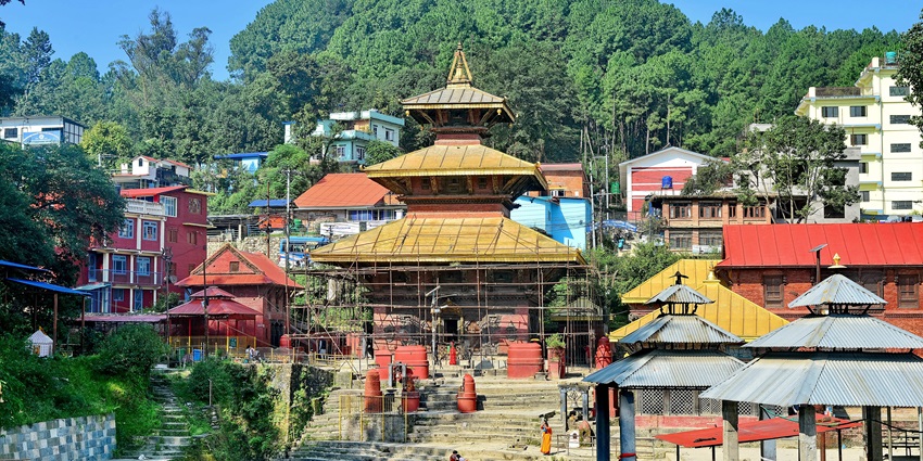 Gokarneshwor Temple is styled in pagoda architecture and is situated on the banks of the sacred River Bagmati.