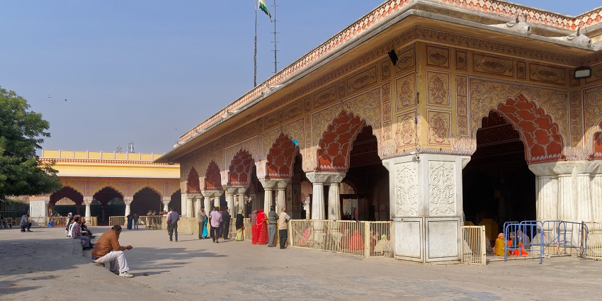 An image showing Govind Dev Ji Temple which is one of the most famous Jaipur temples.