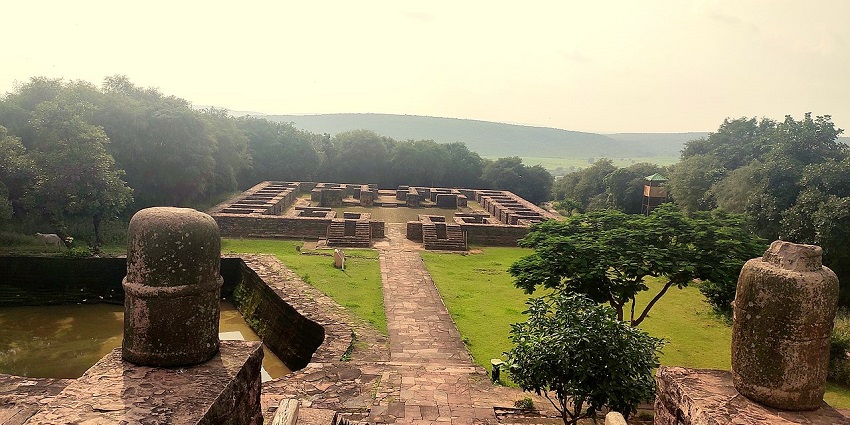 The Great Bowl, symbolising Buddhist teachings, is a historical attraction in the town.