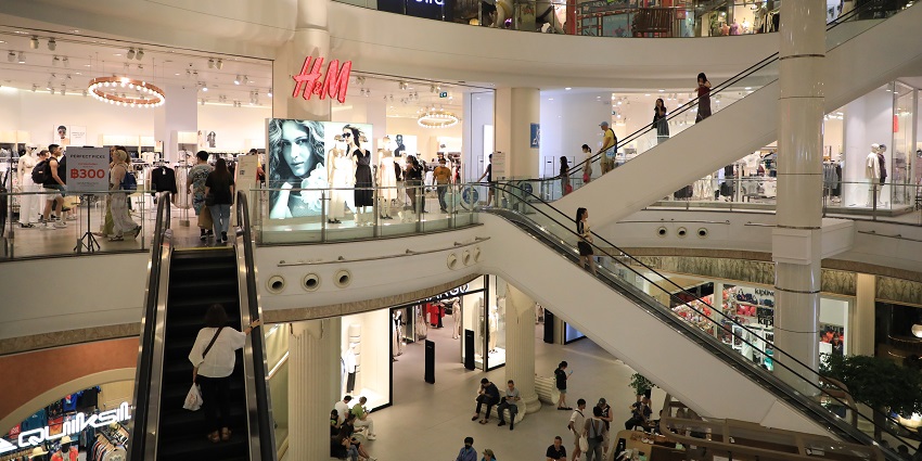 View of Gujarat Mall, one of the most famous shopping mall in Gandhinagar