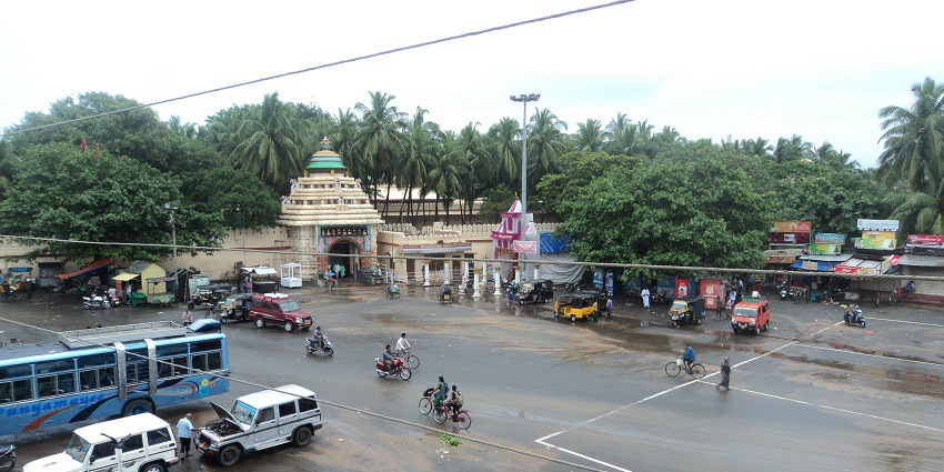 Panoramic image of the beautiful Charchika Temple which is dedicartred to Maa Chamunda
