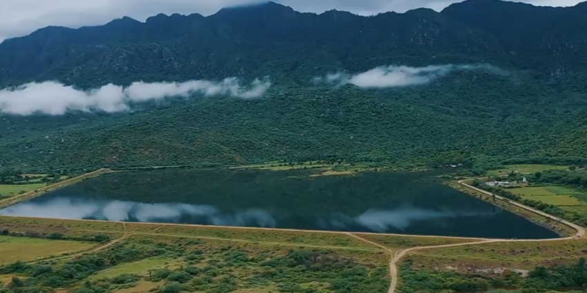A View of Guru Shikhar, the highest peak in the Aravalli Range, a popular tourist destination near Mount Abu.