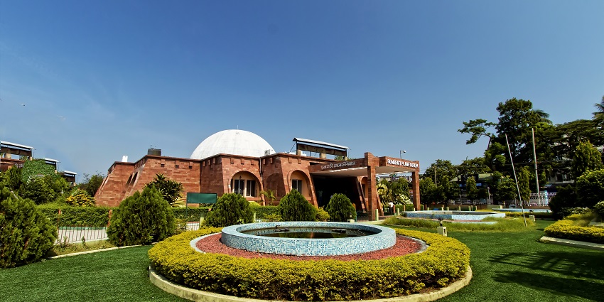 One of the places to visit in Guwahati with friends, Guwahati Planetarium explores the secrets of the cosmos.