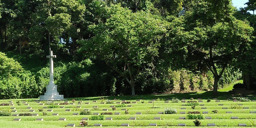Guwahati War Cemetery commemorates the heroic warriors who gave their lives during World War II.
