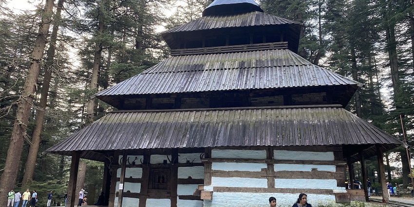 Hadimba Devi temple is one of the good places to visit in Kullu Manali In May
