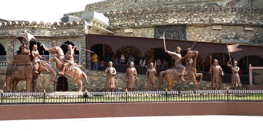 The Haldighati Museum, depicting the rich history of the region, dedicated to Maharana Pratap.