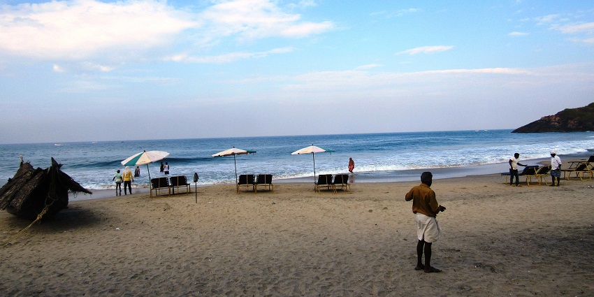 Snapshot of the early norinig beach view–places to visit in Machilipatnam, Andhra