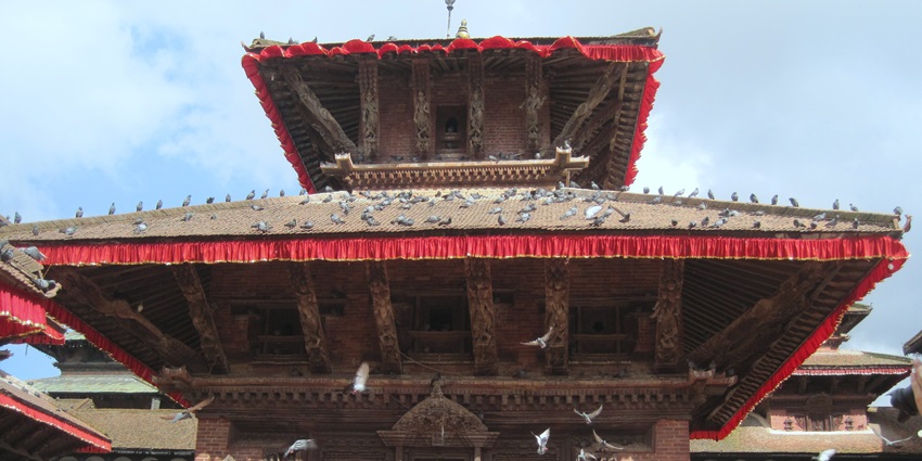 Hanuman Dhoka Square consists of an open square with the Hanuman Dhoka Palace.