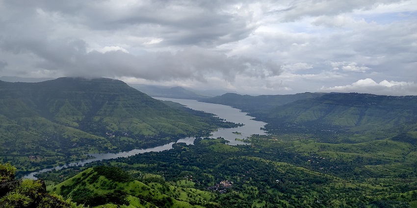 Breathtaking views from Hariken Point in Chikhaldara's serene landscape.