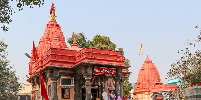 Image showing the holy Harsiddhi temple; it is considered one of the most sacred temples in Madhya Pradesh
