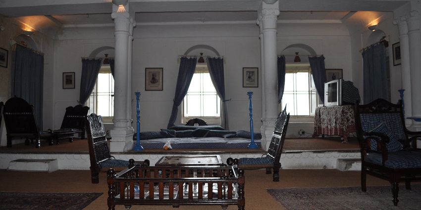 The historic Hill Fort Kesroli, offering heritage stays, is a stunning place to visit near Alwar.
