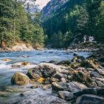 Image of beautiful Parvati river at Kasol mesmerising hill stations near Patiala