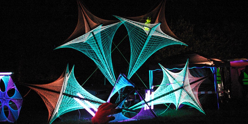 Hilltop Festival is all about psytrance music, popular for its dazzling vibes and beats.