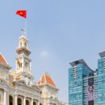 The Town Hall, a historic landmark and one of the top places to visit in Ho Chi Minh City.