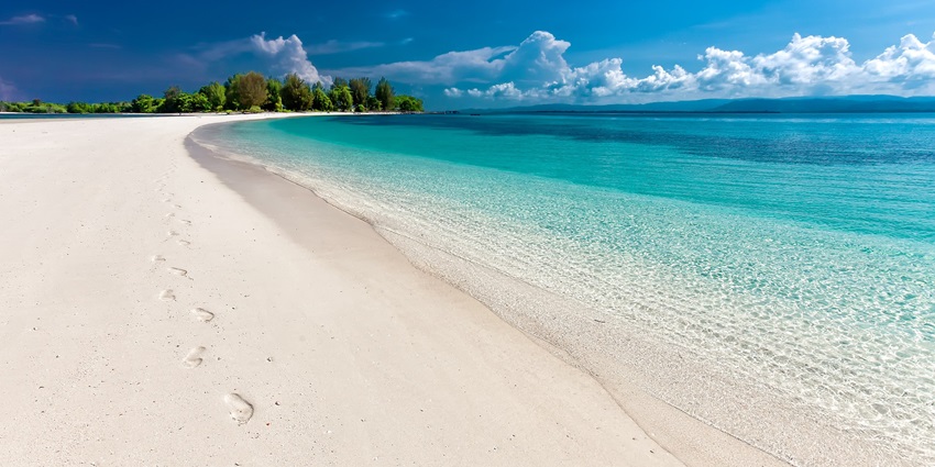 Ho Coc Beach is among beaches in Vietnam featuring a rugged coastline and dark sandy shores.
