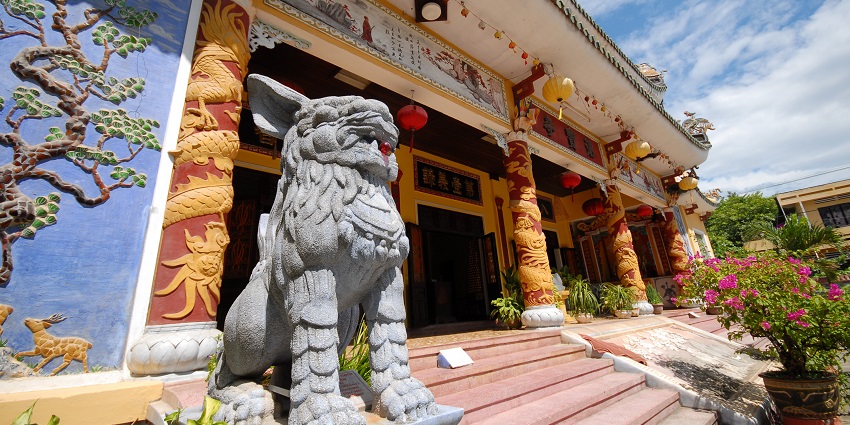 A picturesque view of Hoi An Ancient Town, famous in places to visit in Hoi An.