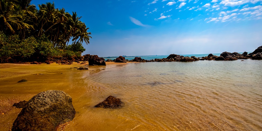 Hollant beach is one of the must visit hidden beaches in Goa for all people seeking an escape