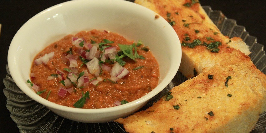 Pav bhaji, a spicy vegetable mash with buttered bread rolls, featuring one of the best food in Bhuj.