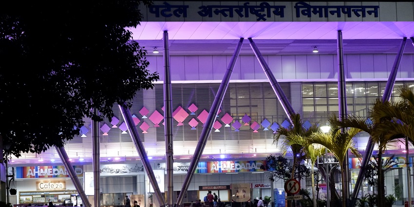 Sardar Vallabhbhai Patel International Airport is the main connecting link here by air.