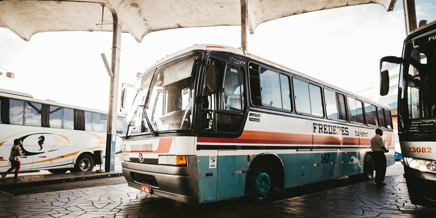 In order to get to these ancient caves, you can board a bus from a nearby location.