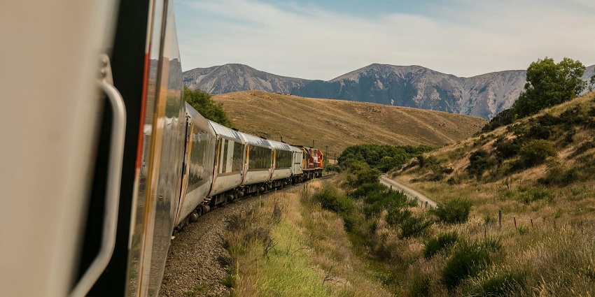 A glimpse of a train, one of the most convenient and budgeted ways to reach Gujarat.