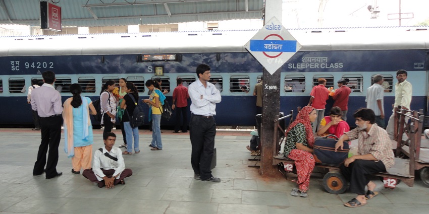 The nearest railway station to the Dwarka underwater museum is the Dwarka Railway Station