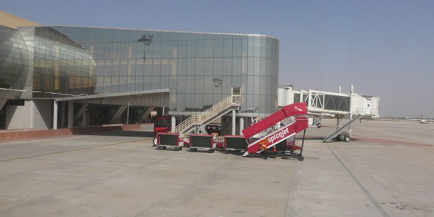 A glimpse of the Jaipur International Airport, the nearest airport to the Gyan Museum.