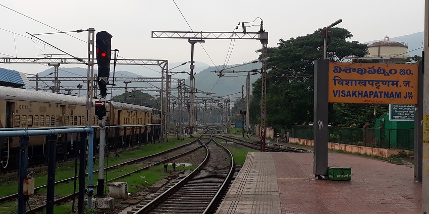 Image of Visakhapatnam Railway Station which is nearest railway station from Araku Valley